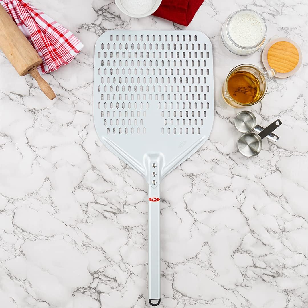 12" Perforated Pizza Peel | Aluminum