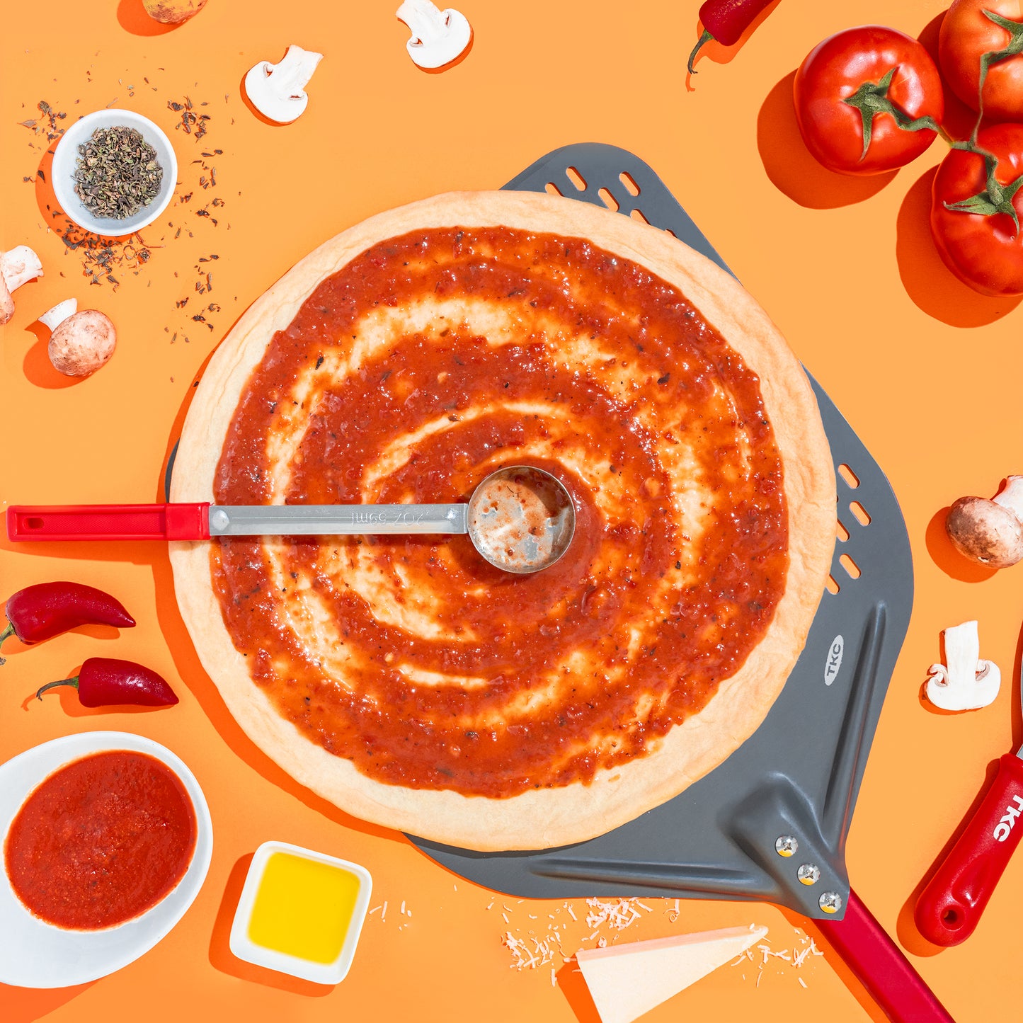 14" and 8" Ultimate Pizza Peel Bundle